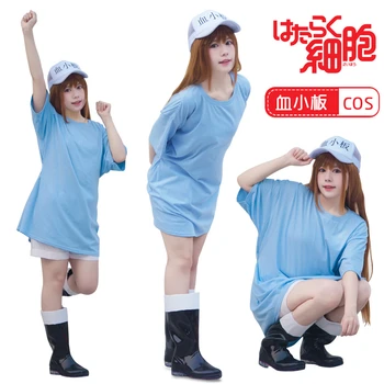 Аниме нови продукти fit Унисекс Тромбоцит cosplay аниме облекло за мъже униформи перуки, костюми за Хелоуин