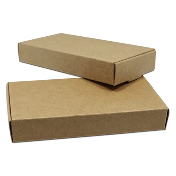 DHL Wholease Ретро Крафт-Хартия Ковчег За Бижута Осъществяване Малки Подаръци, Опаковки, Кутии Ръчно изработени Сапуни направи си САМ Сватбени Подаръци, Опаковки, Картонени Кутии