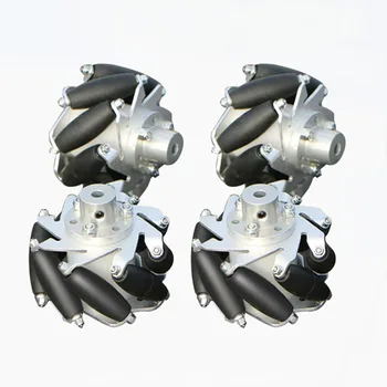 Комплект алуминиеви джанти с диаметър 60 мм с ръчен (2 леви и 2 десни)/ Робот-Чаровник Автомобили