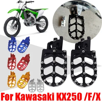 За Kawasaki KX250 KX 250 F KX 250F 250X250X KX250F KX250X Аксесоари За Мотоциклети Поставка За Крака Крака Крака са Педали За Краката