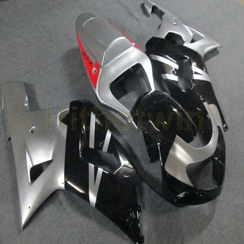 GSX-R750 обтекател на мотоциклет за GSX-R600750 2001 2002 2003 K1 сребрист, черен ABS пластмаса Обтекател Литьевая форма на GSX R600