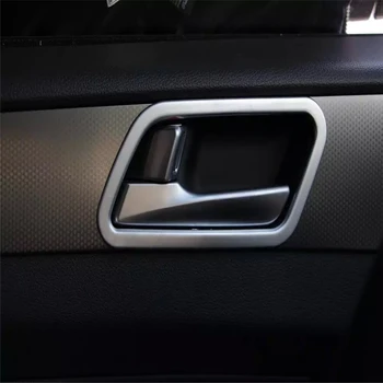 WELKINRY авто капачка стайлинг За hyundai Sonata 2015 2016 ABS хромирана вътрешна вътрешна врата чаша купа аксесоари стикер покритие
