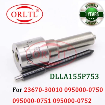 DLLA155P753 един пулверизатор системата за впръскване на гориво DLLA 155 P 753 един пулверизатор 093400-7530 За 23670-30020 23670-30010 23670-30020