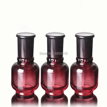 50 мл червено вино в стъклена бутилка за лосион / банки за крем / тапата капачката на бутилката козметични опаковъчен контейнер F288