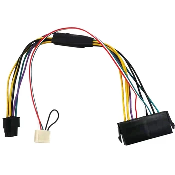 Захранващ кабел захранващ Блок ATX от 24P до 6P Штекерный Мини жак 6P За HP Prodesk 600 G1 600G1 800G1 Тел Преобразуване на Дънната платка