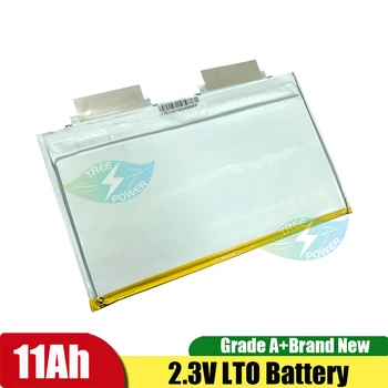 6 бр. LTO 2,4 В 11Ah Литиева Батерия 2,3 В Титанат Batteria 6C за Diy 24 60 В 20Ah Скутер Инвертор Реактивна Електрическа Дъска за Сърф