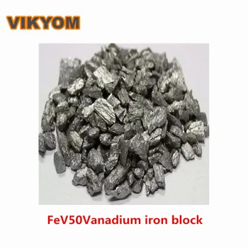 Точност ръководят феррованадиевый блок Метален Феррованадиевый блок Fev50 Fev80 Частици феррованадия