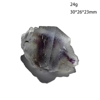 C5-7C 100% Натурален Проба на Минерала Флуорит Камъни и кристали Вътрешна Монголия
