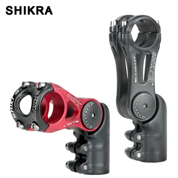 SHIKRA SDK02 Регулируем Прът За Планински велосипед 31,8x28,6 мм от Алуминиева Сплав 80/100/130 мм, Увеличаване на Пръти, резервни Части За Велосипеда EIEIO