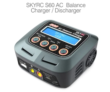 SKYRC S60 AC Баланс Зарядно Устройство за Li-Po Ni-Cd, Ni-Mh 100-240 В 60 W RC Батерия Няколко Режима на Зареждане на RC Самолет Мультикоптер